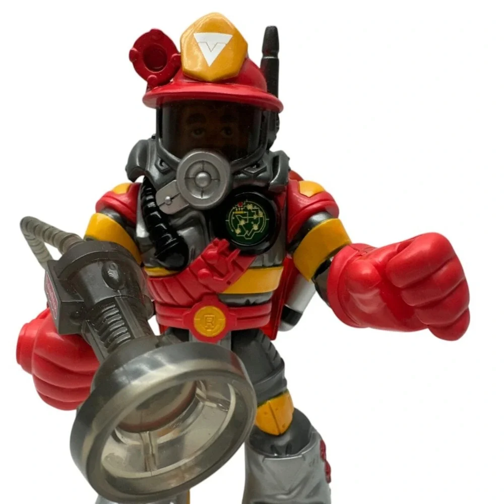 Billy Blazes Voice Tech Rescue Heroes 1999 Fisher Price‎ Figure + New Batteries!
